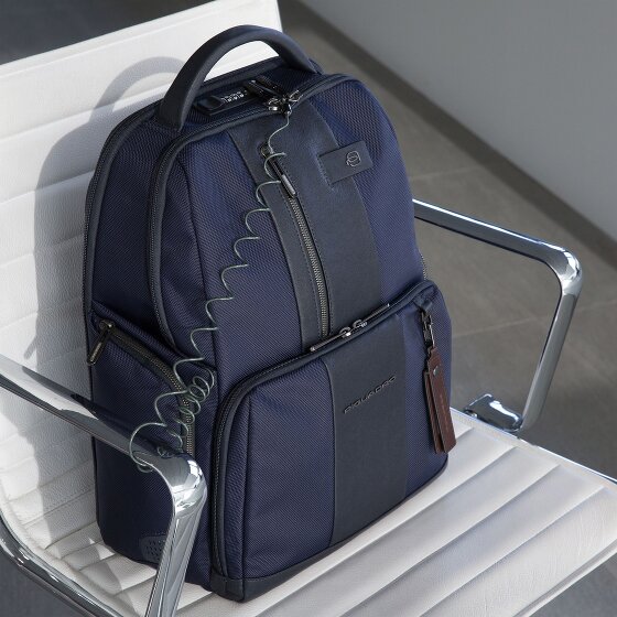 Piquadro Letter backpack RFID 42 cm laptop compartment