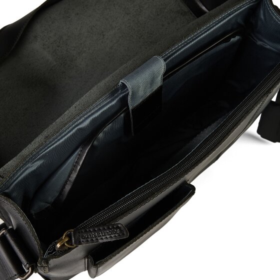 aunts & uncles Heritage Messenger Genuine Leather 33 cm
