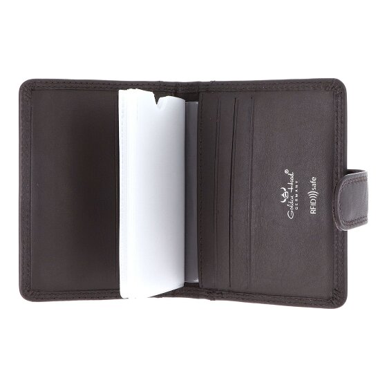 Golden Head Polo Credit card case RFID protection Genuine Leather 8 cm