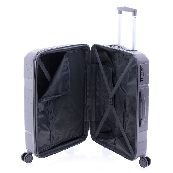 Gladiator 3800 4 wheels Trolley 77 cm with expansion pleat