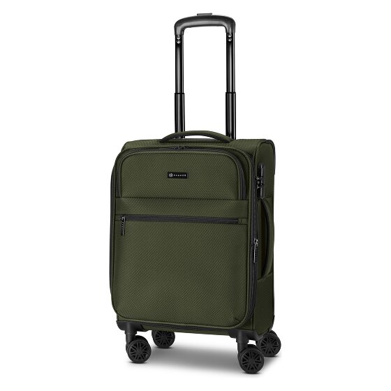 Bugatti Valencia Soft 4 wheels Cabin trolley S 55 cm with expansion pleat