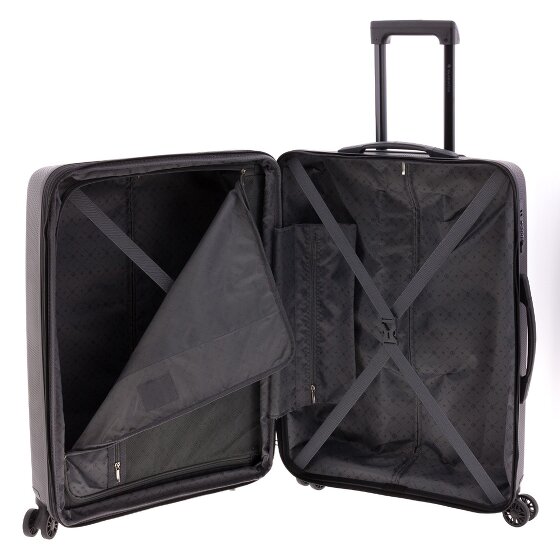 Gladiator 1700 4 wheels Trolley 68 cm with expansion pleat