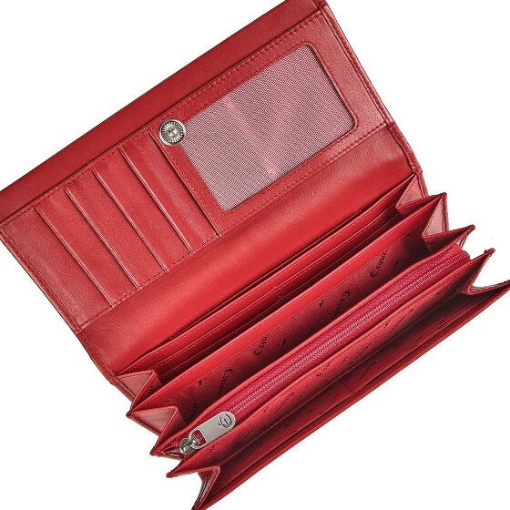 Esquire Silk Wallet RFID protection Genuine Leather 18.5 cm