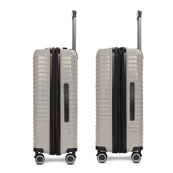Stratic Shine 4 wheels trolley 65 cm with expansion fold