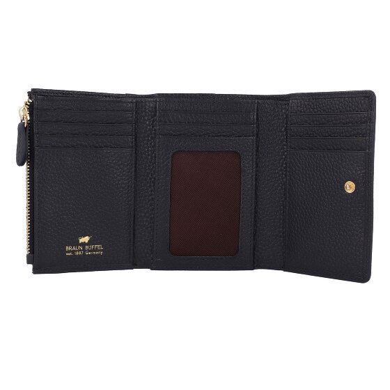 Braun Büffel Asti Wallet Leather 12 cm