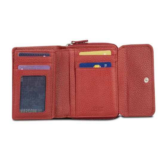 Jost Vika Wallet RFID protection Leather 10.5 cm