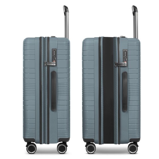 Franky Dallas 3.0 4-wheel suitcase set 3-piece with expansion fold