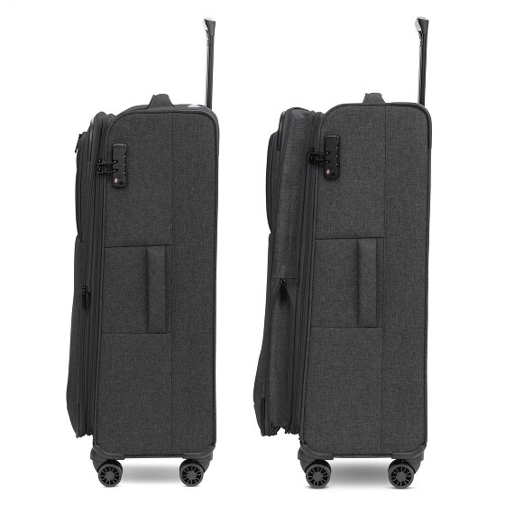 Redolz Essentials 12 LARGE 4 wheels Trolley 79 cm Expandable