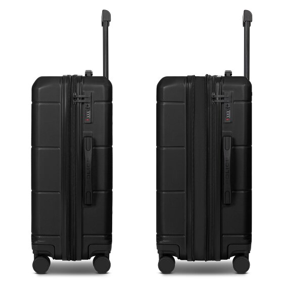Police London 4 wheels Trolley 64 cm Expandable