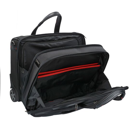 Samsonite Pro-DLX 5 2 wheels Wheeled briefcase 39 cm Laptop compartment