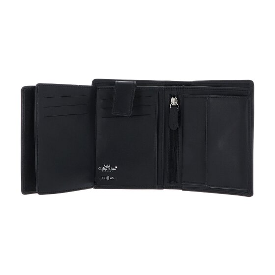 Golden Head Polo Wallet RFID protection Genuine Leather 12.5 cm