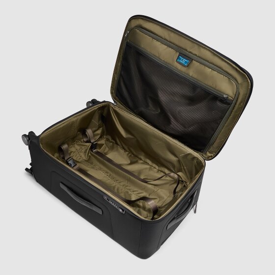 Piquadro Brief 4 wheels Trolley 68 cm with expansion pleat