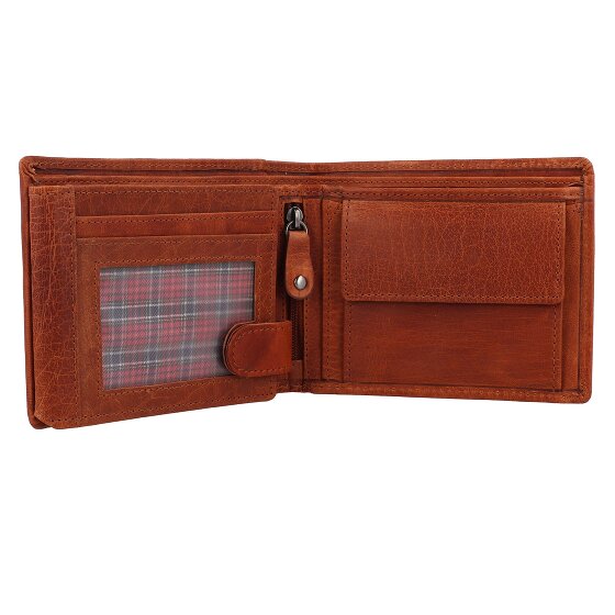 Greenburry House of Norway Wallet RFID protection Leather 13 cm