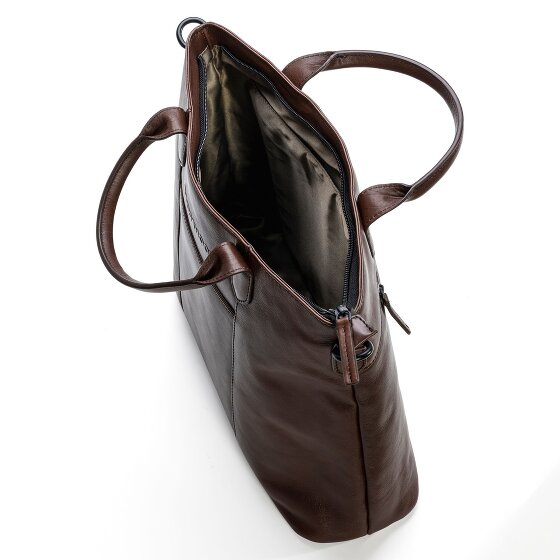 Farmhood Memphis Handbag Leather 37 cm Laptop compartment