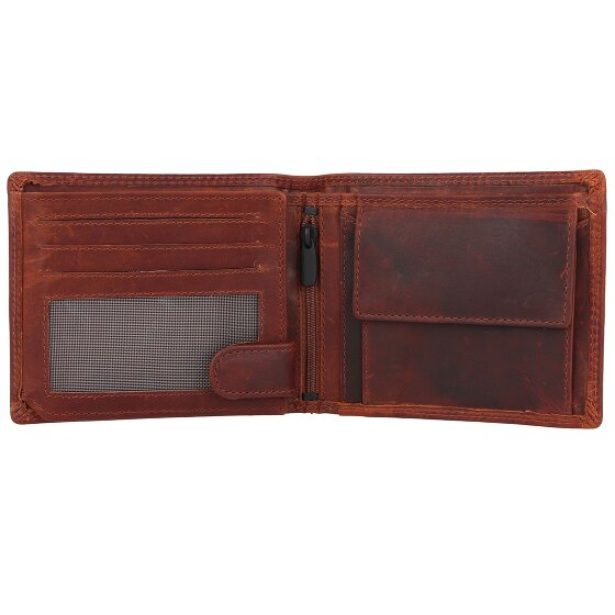 Jack Kinsky Monterey Wallet RFID protection Leather 13 cm