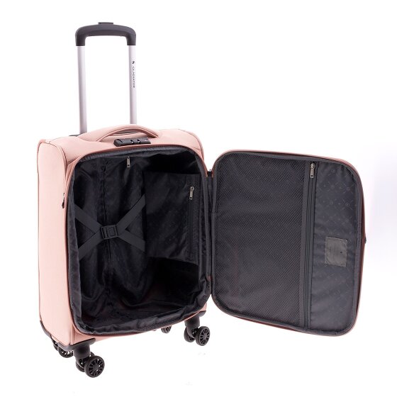 Gladiator 3700 4 wheels Cabin trolley 55 cm with expansion pleat