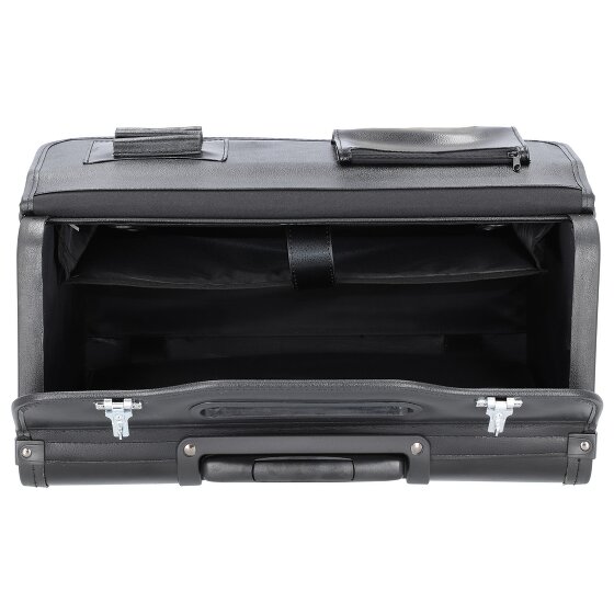 Alassio 2-wheel leather pilot case 48 cm laptop compartment Alassio 2-wheel leather pilot case 48 cm laptop compartment