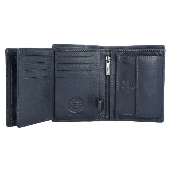 Greenland Nature Black Nappa wallet RFID 9.5 cm