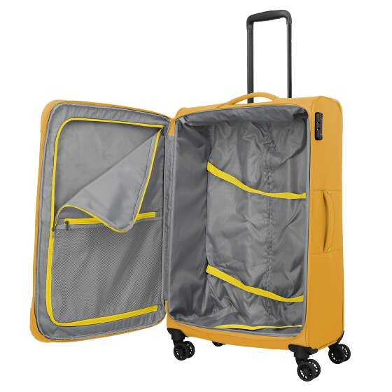 Travelite Umbria 4 wheels Trolley L 77 cm with expansion pleat