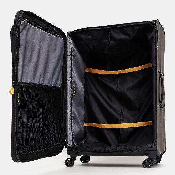Mandarina Duck Eco Coated 4 wheels Trolley XL 83 cm with expansion pleat