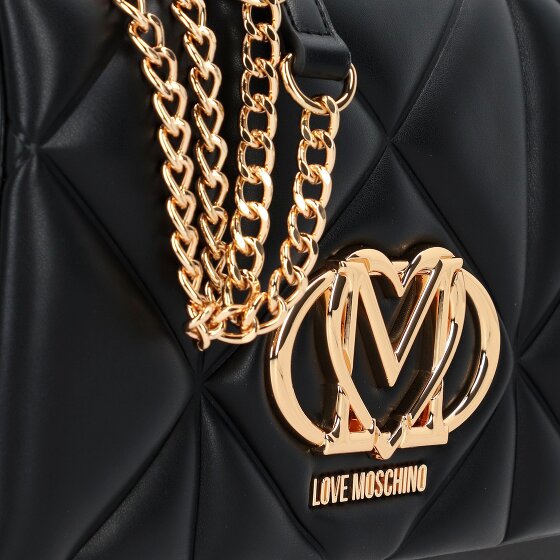 Love Moschino Embossed Shoulder Bag 28 cm