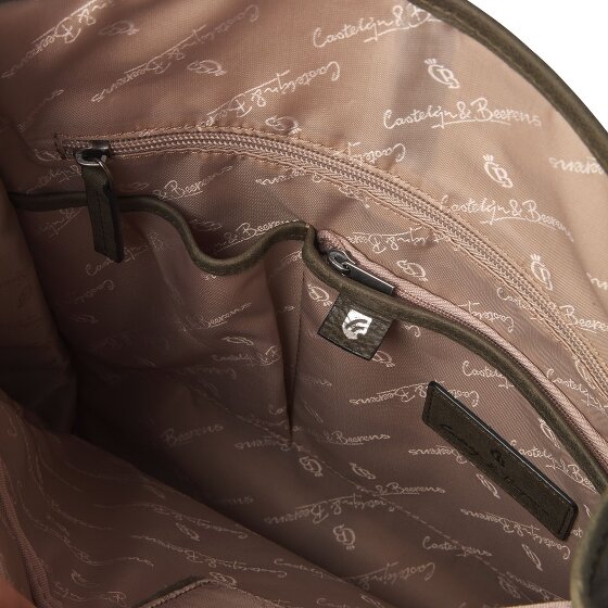 Castelijn & Beerens Carisma backpack RFID leather 41 cm laptop compartment Castelijn & Beerens Carisma backpack RFID leather 41 cm laptop compartment