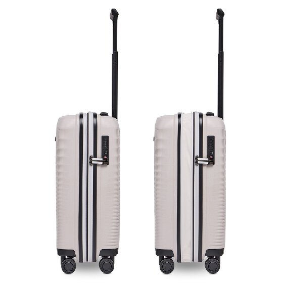 Farmhood Eco Edition 4 wheels Cabin trolley 55 cm with expansion pleat