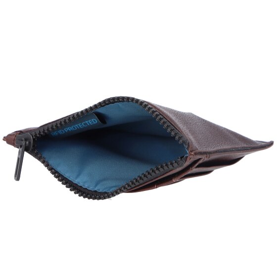 Piquadro Harper credit card case leather 12 cm