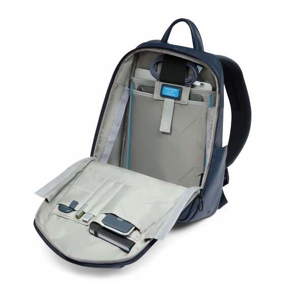 Piquadro Russel Daypack Leather 39 cm Laptop compartment
