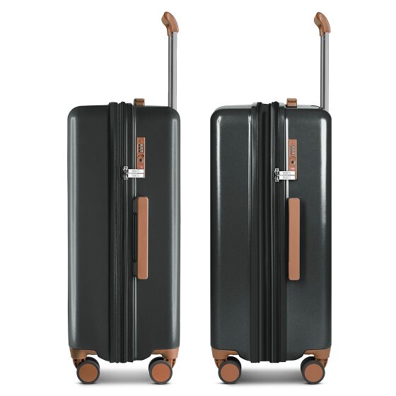Bric's Ferrara 4 wheels Trolley M 67 cm with expansion pleat