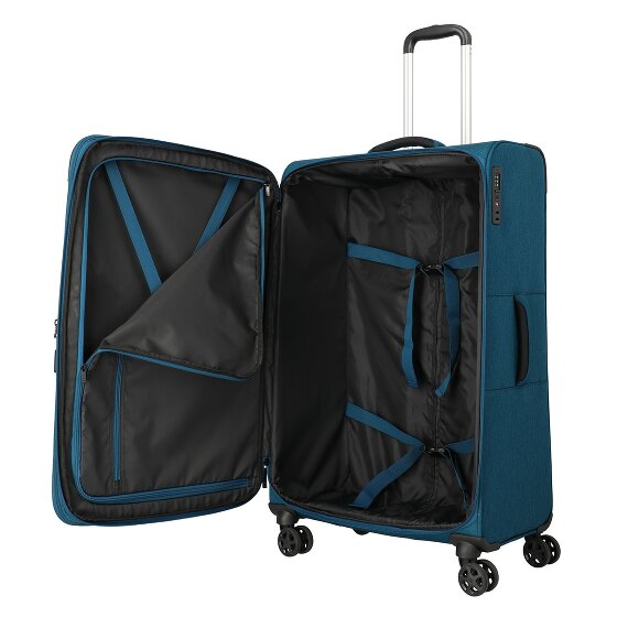 Travelite Kick Off 4 wheels Trolley L 78 cm Expandable