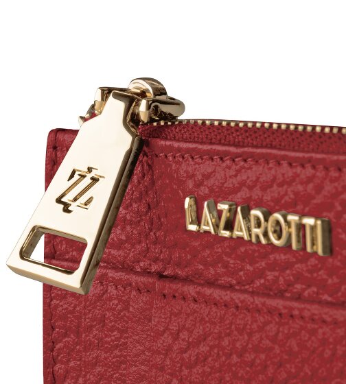 Lazarotti Bologna Leather key case Cardholder leather 11.5 cm with air tag compartment