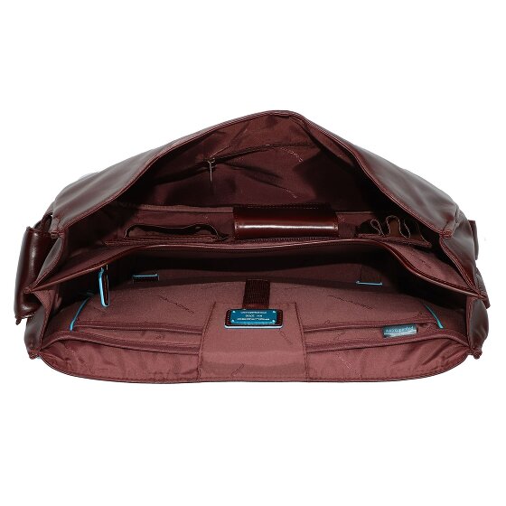 Piquadro Blue Square Briefcase I leather 44 cm laptop compartment