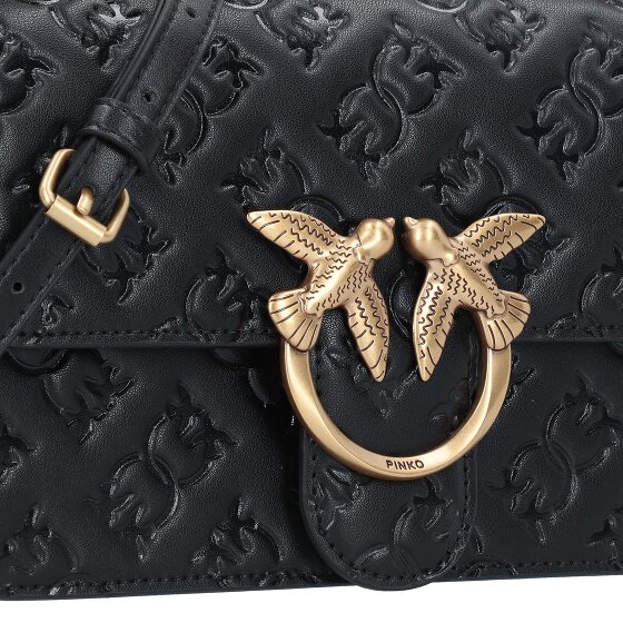 PINKO Love One Shoulder Bag Leather 21 cm PINKO Love One Shoulder Bag Leather 21 cm