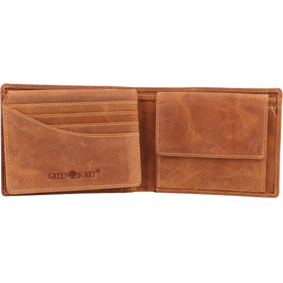 Greenburry Vintage Wallet Leather 12 cm