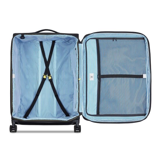 Delsey Paris Montmartre 3 4 wheels Trolley 83 cm with expansion pleat