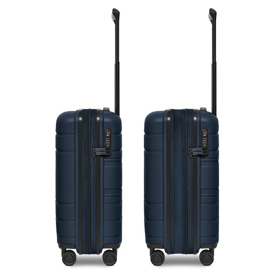 Redolz Essentials 11 4 wheels Cabin trolley 55 cm with expansion pleat