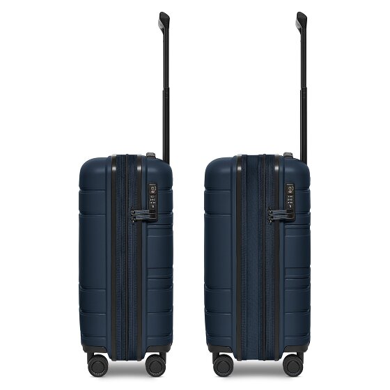 Redolz Essentials 11 4 wheels Cabin trolley 55 cm with expansion pleat