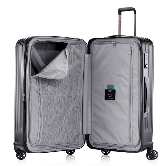 Pack Easy Genius 4 wheels Trolley L 76 cm with expansion pleat