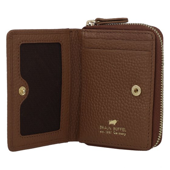 Braun Büffel Asti Wallet Leather 10 cm