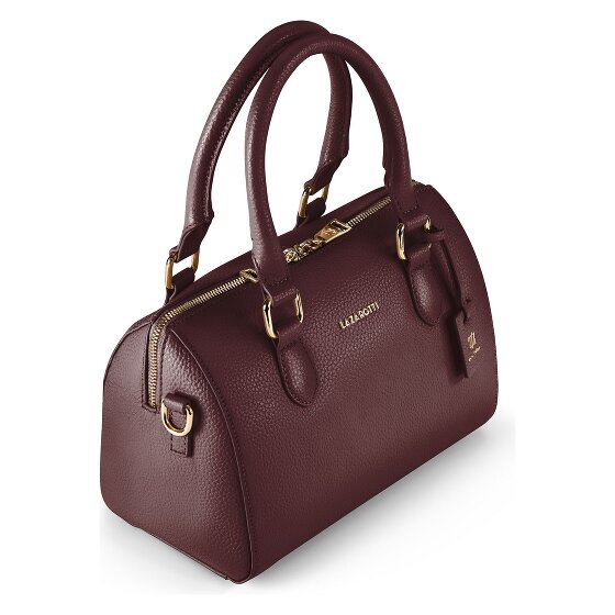 Lazarotti Bologna Leather Bowling Bag, Handbag, Crossbody, Leather, 26 cm