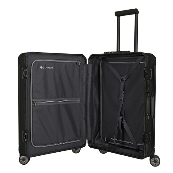 Travelite Next 4-Wheel Aluminum Trolley, 67 cm