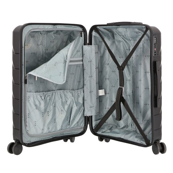 d&n Travel Line 4100 4 wheels Suitcase set 3-piece