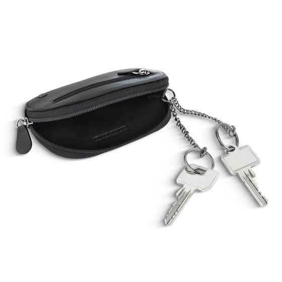Bugatti Black Magic Key wallet Leather 11 cm