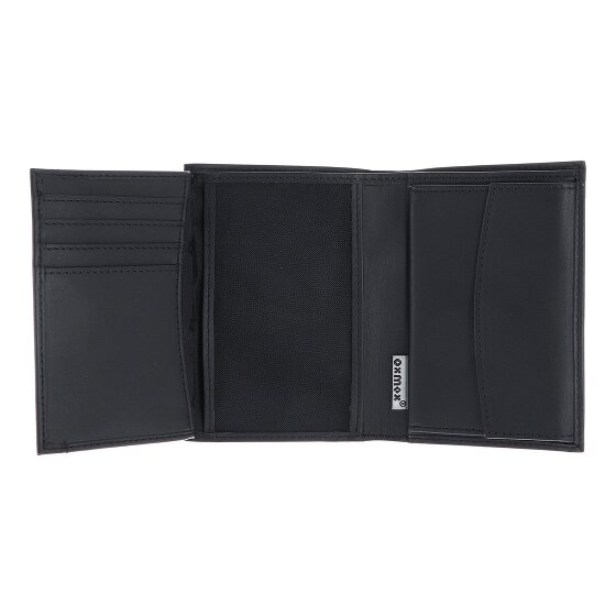 oxmox Leather Wallet RFID protection Genuine Leather 13 cm