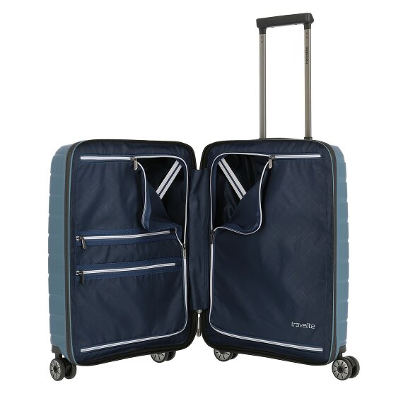 Travelite Air Base 4 wheels Cabin trolley 55 cm Laptop compartment