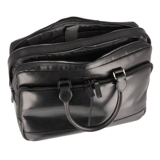 Bugatti Romano Briefcase Leather 40 cm Laptop compartment