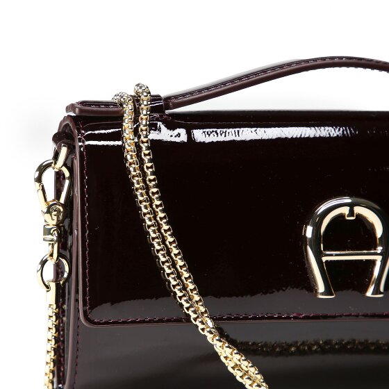Aigner Handbag RFID protection Leather 19 cm