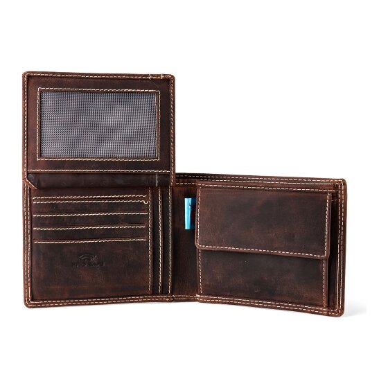 Jack Kinsky Baltimore 101 Wallet RFID protection Leather 13 cm