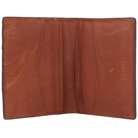 Fossil Everett credit card case leather 10 cm